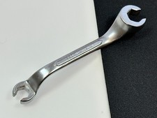 NOS Indestro SUPER USA 380 Double OFFSET Open Flare Nut SAE Wrench 7/16 x 9/16 picture