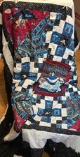 Handmade Vintage Southwestern Style Quilt- Twin picture