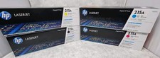 Genuine HP 215A Toner Set W2310A W2311A W2312A W2313A - Factory Sealed picture