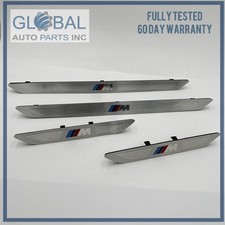 2014 - 2018 BMW X5 F15 M SPORT DOOR SILL SCUFF PLATE TRIM COVERS 51437370423 OEM picture