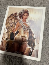 Hand Signed Beyoncé 8x10 Poster picture