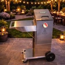 [NEW] (700-704) Bayou Classic 4-gal Stainless Bayou® Fryer with Cart picture