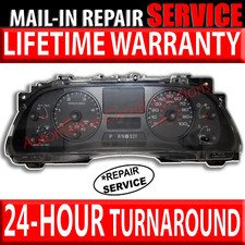 05-07 FORD F250 F350 F450 Instrument Gauge Cluster Speedometer [REPAIR SERVICE] picture