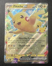 Pikachu ex 053/128 Me: 30th Celebration Holo picture