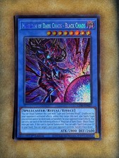 Yugioh Magician of Dark Chaos - Black Chaos CORI-EN027 Secret Rare 1st Ed NM picture