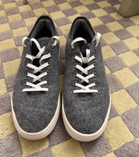 Allbirds Wool Cruiser Men's Wool Sneakers Gray/White Lace-Up US 11 picture