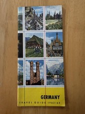 Vintage 1962/63 Germany Travel Guide Deutsche Zentrale Color Photo Pamphlet picture