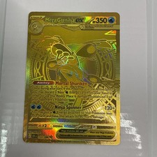Nintendo Mega Greninja EX 122/086 BREAKpoint Secret Rare Gold Full Art Holo , CR picture