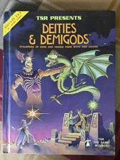 1980 TSR Deities & Demigods AD&D Dungeons and Dragons Hardcover TSR1200 picture