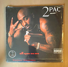 2Pac All Eyez on Me Digitally Remastered Parental Advisory Vinyl Death Row picture
