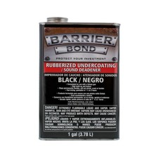Barrier Bond Auto Body Rubberized Undercoating/Sound Deadener - Black - Gallon picture