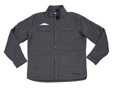 NEW KUIU Base Camp Jacket Mens XL Gray Quilted Insulated Snap Front Logo picture