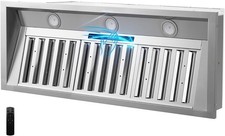 48-inch range Hood Built-in/Insert 48 inch Stainless Steel Kitchen Vent 1200 CFM picture