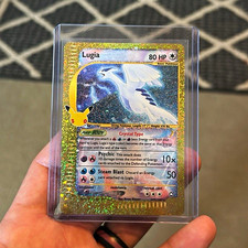 Nintendo Pokemon TCG Aquapolis Lugia Crystal Type 149/147 Holo Rare 2003 picture
