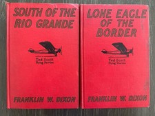 Franklin W Dixon Ted Scott Flying Stories 1928 Lot of 2 picture