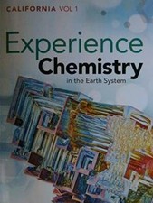 Experience Chemistry in the Earth System California Volume 1 - Paperback - GOOD picture