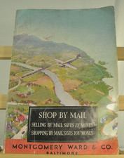 Original 1932-33 fall winter MONTGOMERY WARD Mail Order CATALOg Baltimore Md 117 picture