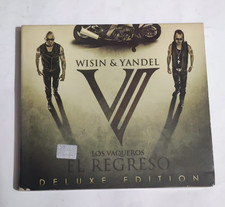 WISIN & YANDEL -LOS VAQUEROS EL REGRESO- 2010 MEXICAN DOUBLE CD DIGIPAK, REGGAET picture