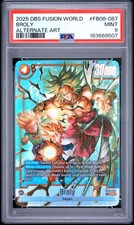 2025 DBS FUSION WORLD | ALTERNATE ART #FB08-087 BROLY picture