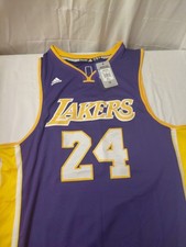 Adidas Los Angeles Lakers Kobe Bryant #24 NBA Basketball New with tags size XL picture