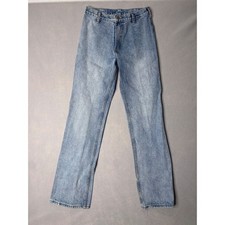 J. Galt Brandy Melville Light Wash High Waisted Straight Leg Jeans Blue Size S picture