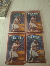 1999 Fleer Tradition Football Hobby packs (LOT) picture