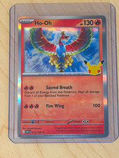 🔥 HO-OH 012/128 30th Anniversary Celebrations holo  picture