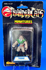 AF3 Thundercats Miniatures Tuska Moc Carded Litardi 1985 Vintage Figure 1986 picture