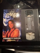 ULTRA Rare Vintage collectible Sting Bret hart FREE RAW DVD WCW VHS mayhem 1999 picture