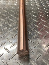 1 1/4 X 38 3/8 Copper Round Bar  about 15 Lbs of copper picture