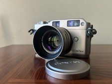 Contax G1 35mm Film Camera + Carl Zeiss Planar T 45mm f/2 Lens picture