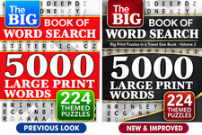 Big Book of Large Print Word Search Puzzles: 5000 Words - 224 Themed Puzzles picture