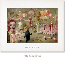 Mark Ryden Limited Edition 3 Lithograph Print Set Rare The Magic Circus picture