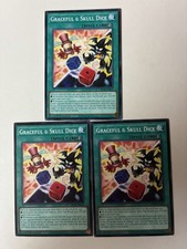 3x Graceful & Skull Dice Betb Near Mint Condition picture