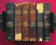 ICS Reference Library (c.1910) 6 Vol Large Lot Engineering, Finances Antique Set picture