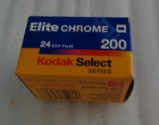 Kodak Elite Chrome 200 35mm Slide Film 24 Color Exposures E-6 Proces Exp 11/2001 picture