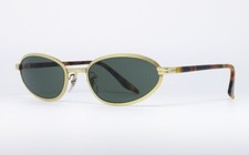 N.O.S. VINTAGE SUNGLASSES RAY BAN SIDESTREET METAL CAT W2853 GOLD TORTOISE WOMAN picture