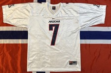 VTG Nike Team Arizona Wildcats Football 7 Jersey Mens XL White Away 90s Y2K NCAA picture