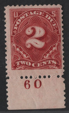 Us 1894 Postage Due Scott #J32 Mint Never Hinged With Plate Number picture
