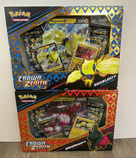 (LOT OF 2) Pokémon TCG Crown Zenith Regieleki V & Regidrago V Collection Boxes picture
