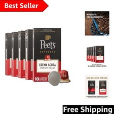 50 Count Peet's Crema Scura Espresso Capsules - Intensity 9, 100% Arabica picture