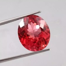 Natural Flawless Pegion Red Ruby Oval Cut Unheated Gemstone 9.50 Ct picture