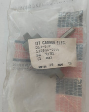 ITT CANNON DL3-60P Connector 110900-0008 + DL-Handle  + Housing lot of 2 picture