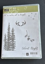 Stampin' Up Wonderland ~ Forest trees branch antlers snow Christmas Winter NEW picture