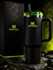 Stanley Halloween Web Glow H2.0 40oz Tumbler Limited Edition- New Fast Shipping picture