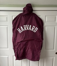 Vintage Harvard University Football Sideline Cape Jacket picture