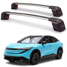Roof Rack Cross Bars for Nissan Leaf 2026-2027 Aluminum Crossbars Silver picture