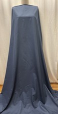 100% Pre-Shrunk Soft Hand Cotton Sateen Slate Steel Blue Fabric 2.75Yds 54