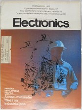 McGraw-Hill Vintage Electronics Magazine February 20 1975 Vol 48 Issue No 4 picture
