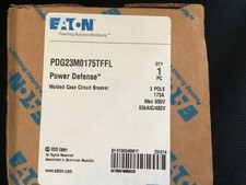 EATON PDG23M0175TFFL Breaker 3 pole 175 amp 65ka @480v. NEW picture